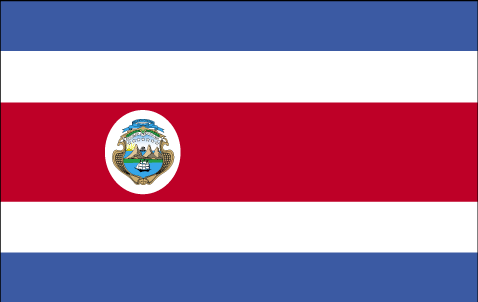 خرائط واعلام كوستا ريكا 2012 -Maps and flags Costa Rica 2012